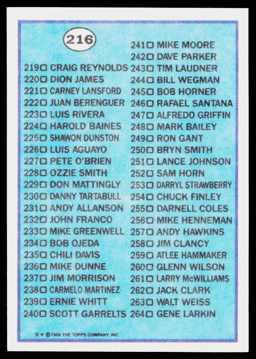 N/A 1988 Topps Big #216