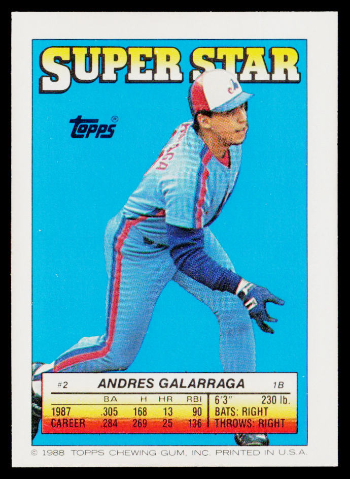 1987 1988 Topps Stickers #16 San Francisco Giants