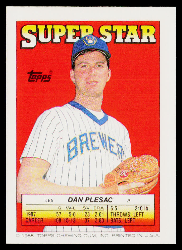 1987 World Series 1988 Topps Stickers #23d St. Louis Cardinals