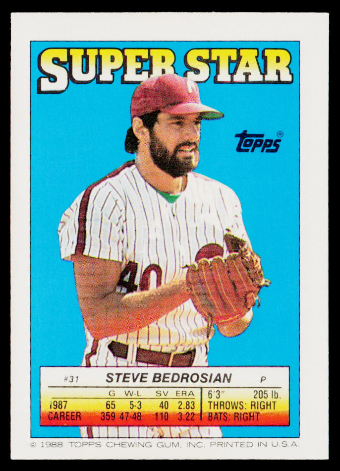 1987 NLCS 1988 Topps Stickers #16c San Francisco Giants