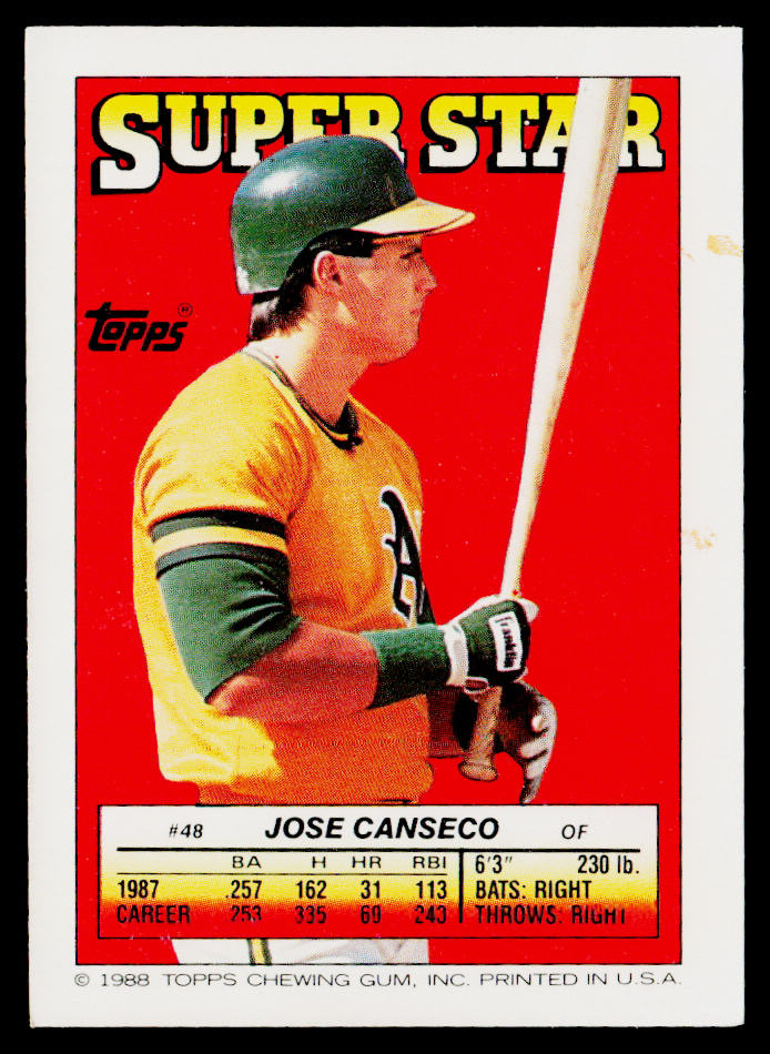 Ryne Sandberg 1988 Topps Stickers #147c Chicago Cubs