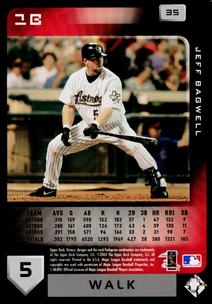 Jeff Bagwell 2003 Upper Deck Victory #35 Houston Astros