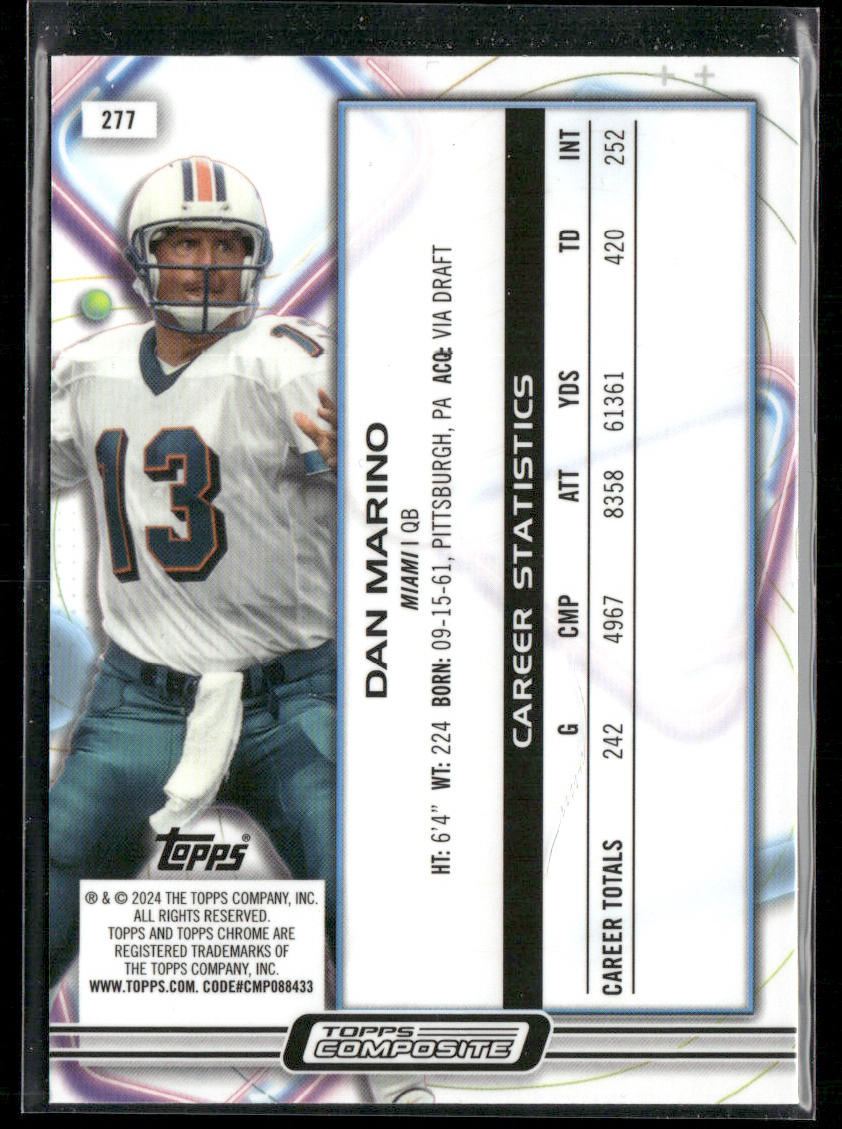 Dan Marino 2023 Topps Composite #277 Miami Dolphins