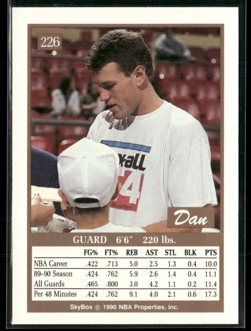 Dan Majerle 1990-91 SkyBox #226 Phoenix Suns