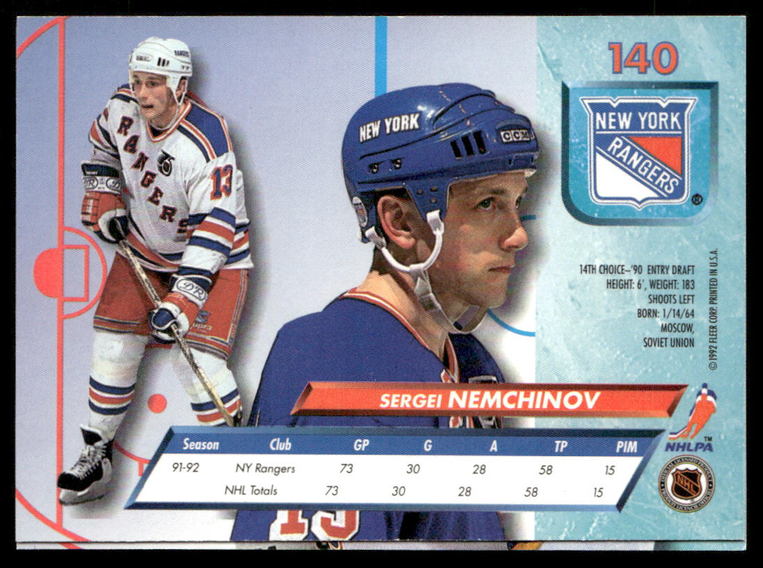 Michel Mongeau 1992-93 Ultra #203 Tampa Bay Lightning