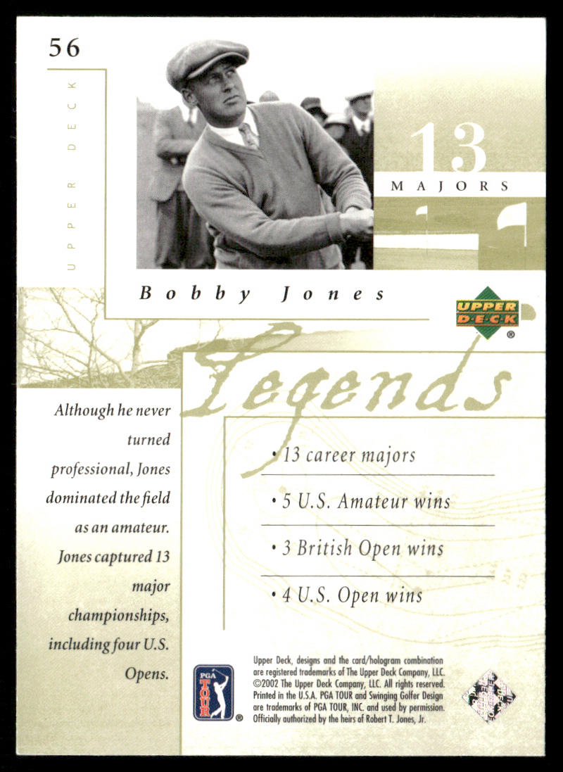 Bobby Jones 2002 Upper Deck #56