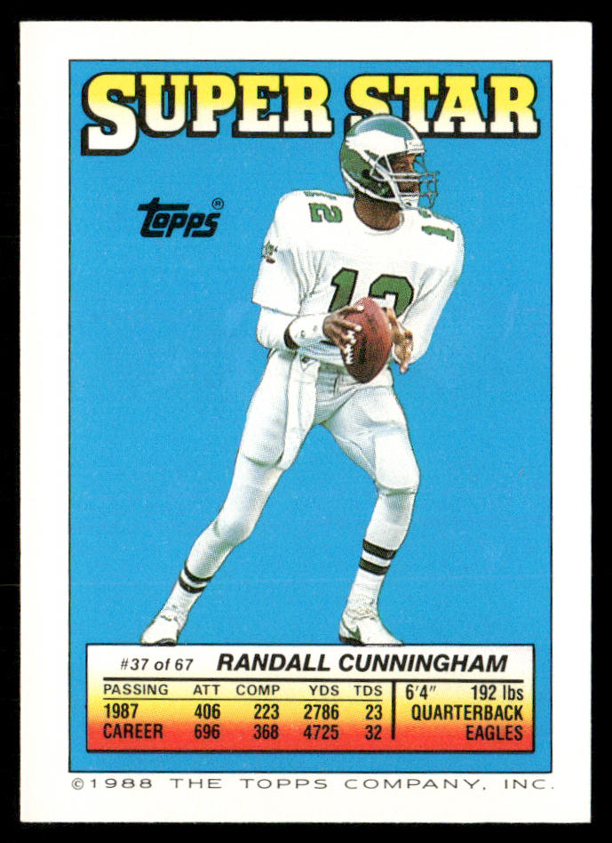 Carl Banks / Jackie Slater AP, FOIL 1988 Topps Stickers #132 / 152c