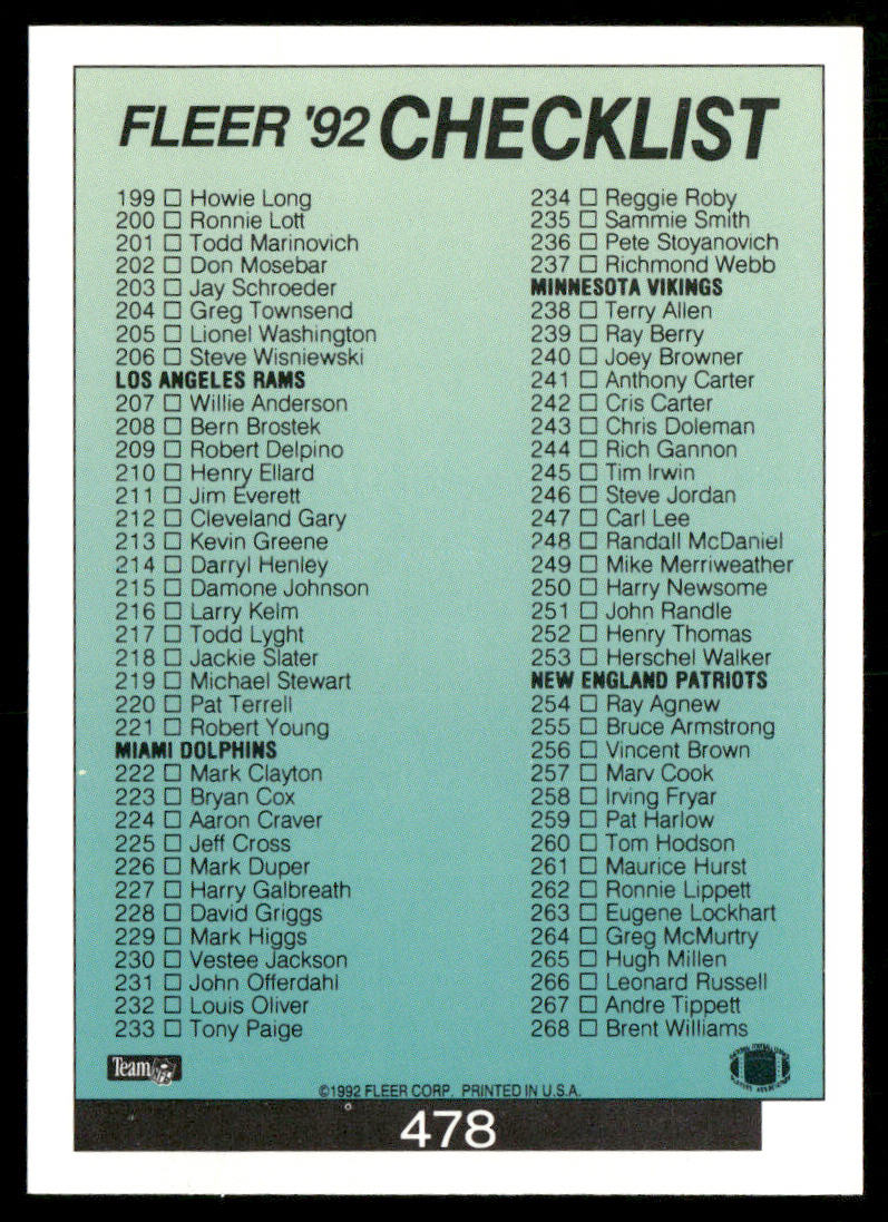 Norm Cash 1991 Foul Ball Trading Cards #19 Detroit Tigers