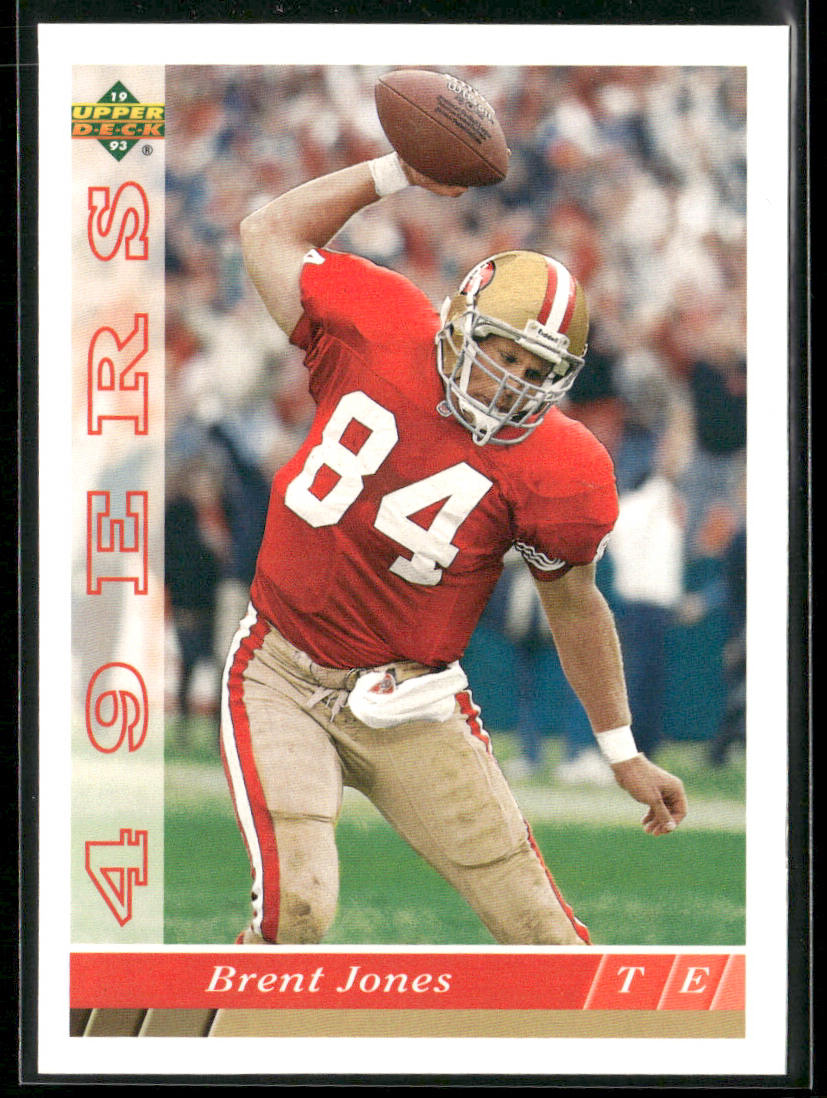 1993 Upper Deck #382 Brent Jones
