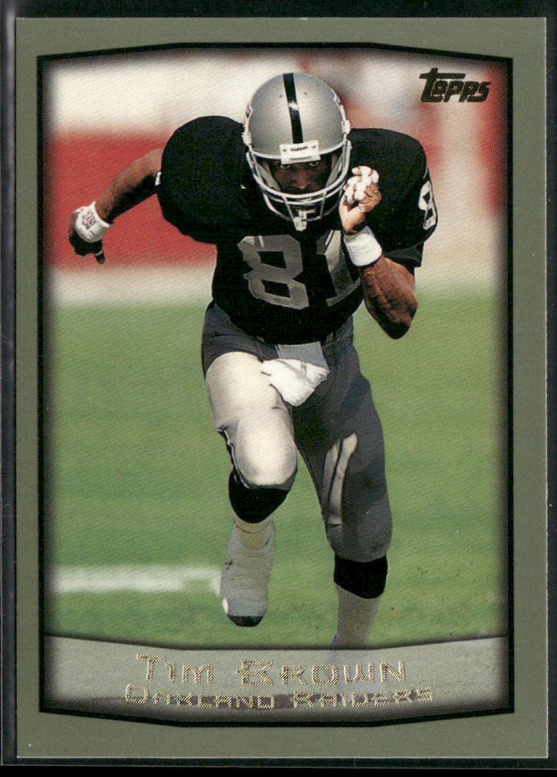 Tim Brown 1999 Topps #120 Oakland Raiders