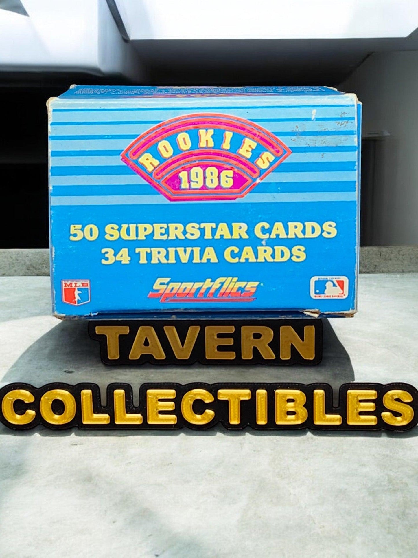 1986 Sportflics Magic Motion Rookie Baseball and Trivia Card Set - Tavern Collectibles
