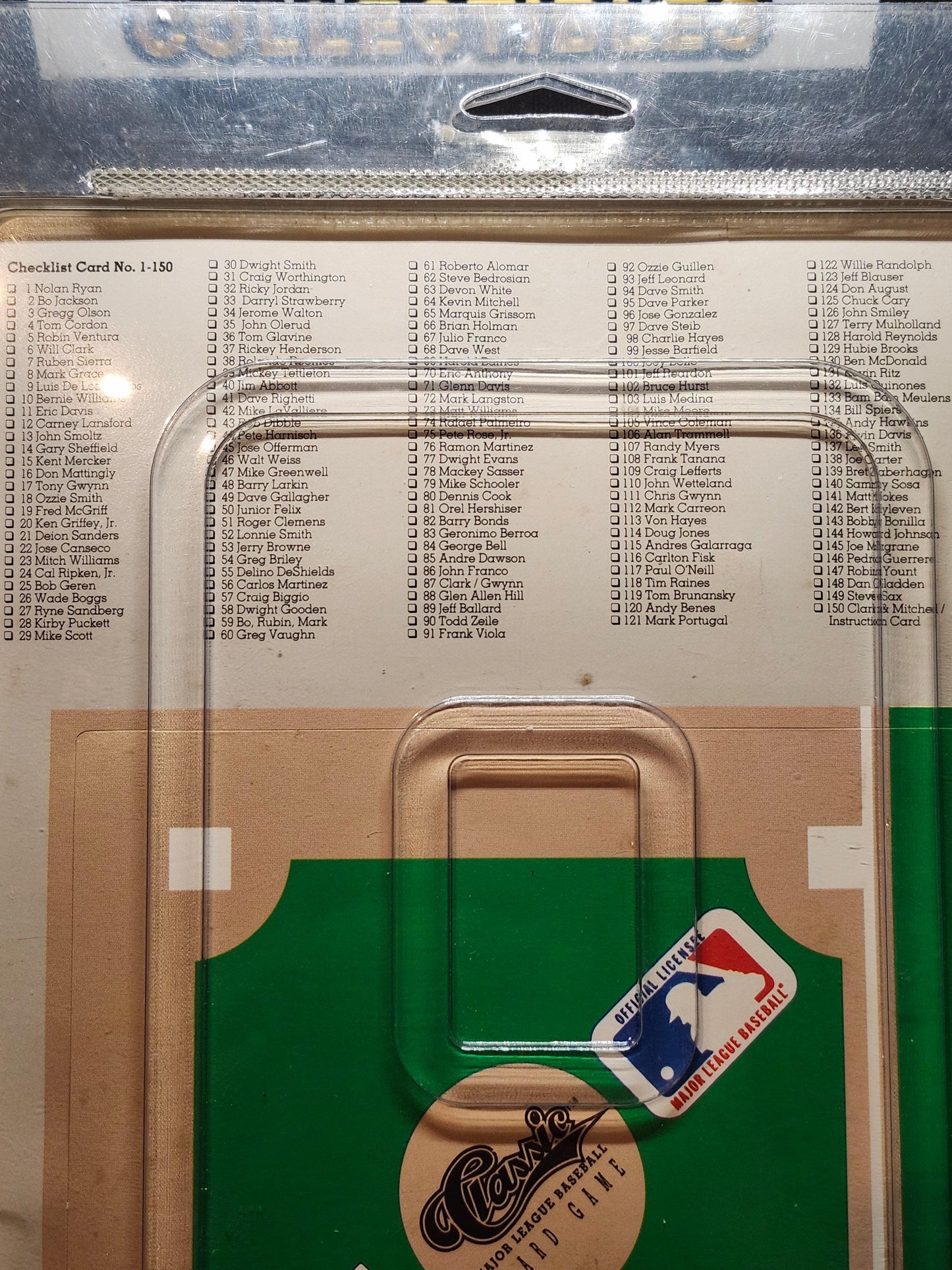 1990 Classic Major League Baseball Board Game | New 150 Cards - Tavern Collectibles