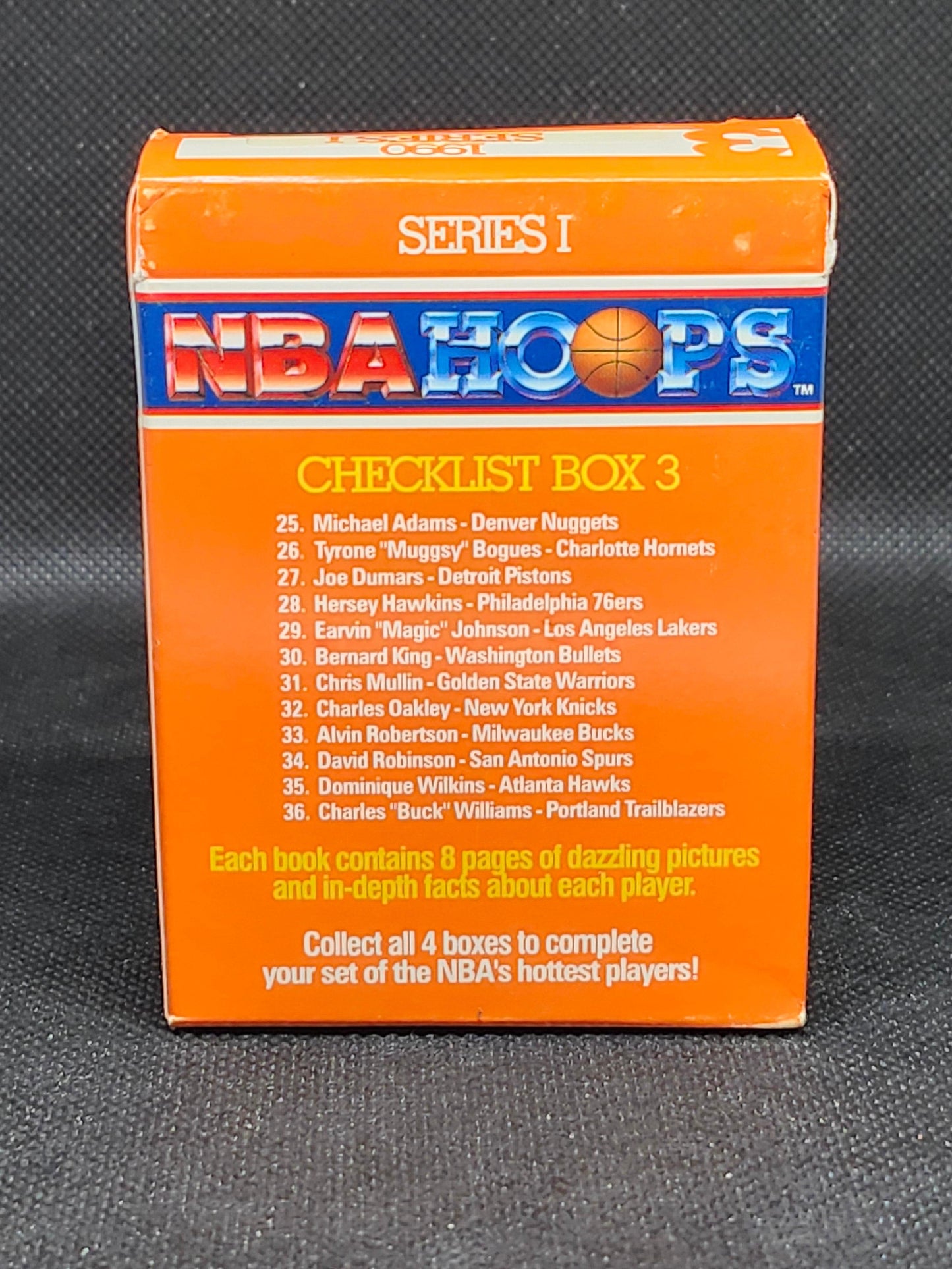 1990 NBA Hoops Series 1 Collect-A-Books Box 3 - Tavern Collectibles