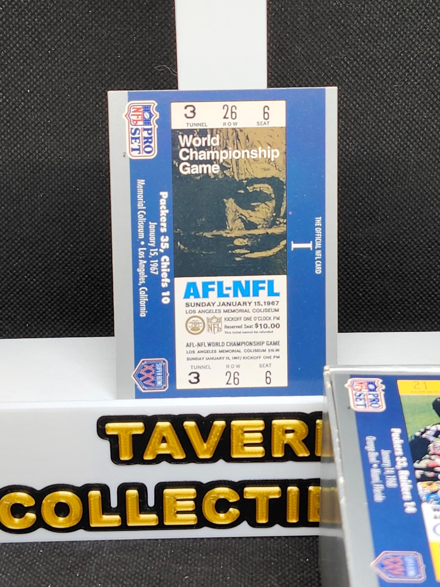 1990 Pro Set Super Bowl XXV Limited Edition Silver Anniversary Card Set - Tavern Collectibles