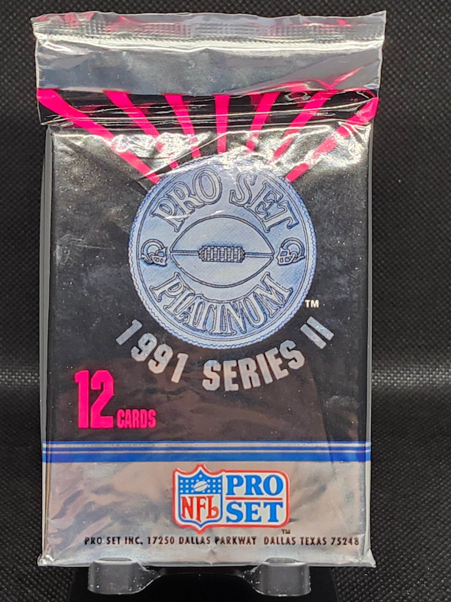 1991 NFL Pro Set Platinum Series 2 Football Sealed Pack - Tavern Collectibles