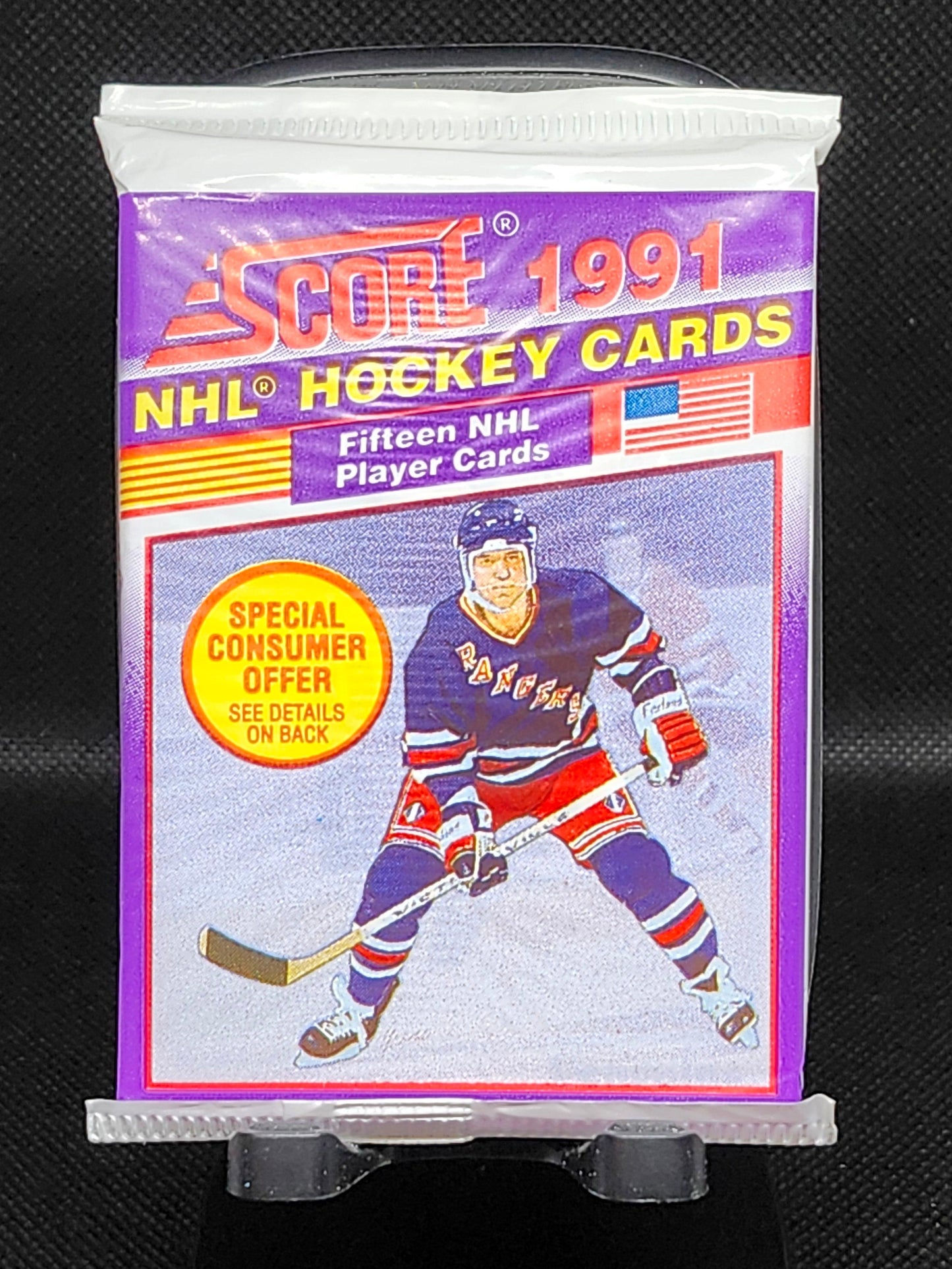 1991 Score NHL Hockey Cards Sealed Pack - Tavern Collectibles