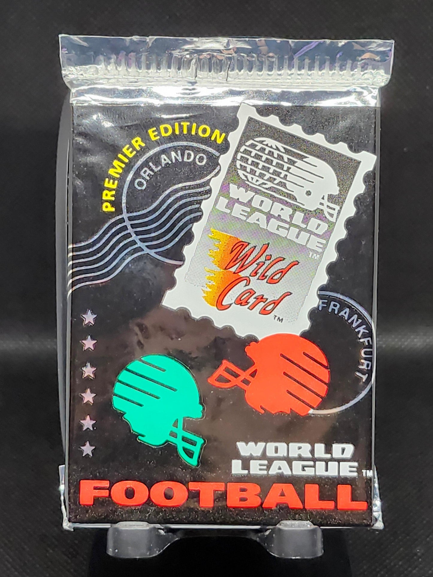 1992 Wild Card World League Football Sealed Pack - Tavern Collectibles