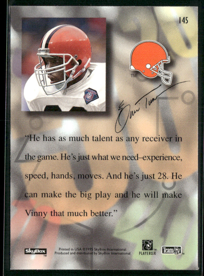 Andre Rison 1995 SkyBox Premium #145 Cleveland Browns