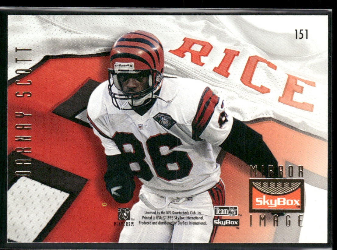 Jerry Rice / Darnay Scott 1995 SkyBox Premium #151