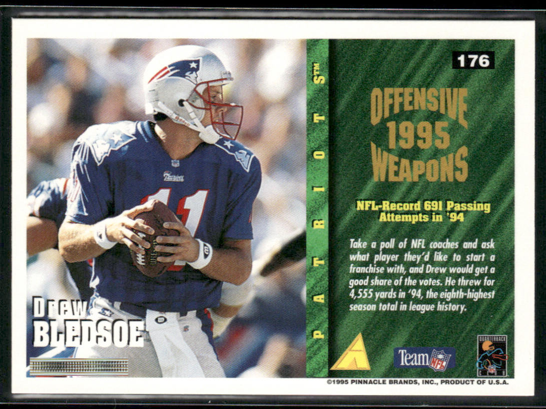 Drew Bledsoe 1995 Summit #176 New England Patriots