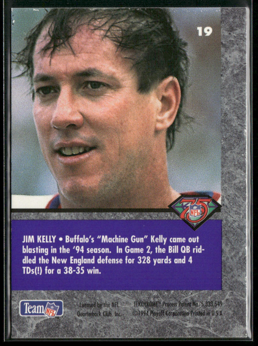 Jim Kelly 1994 Playoff Contenders #19 Buffalo Bills