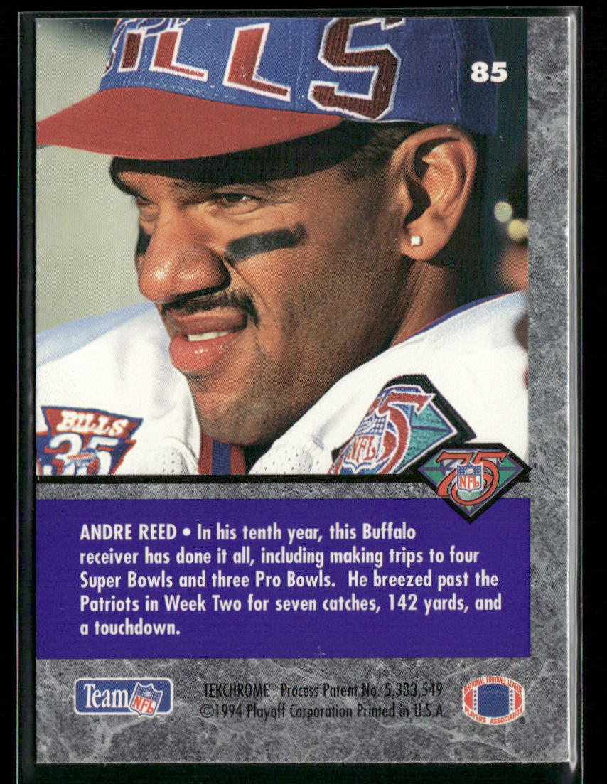Andre Reed 1994 Playoff Contenders #85 Buffalo Bills