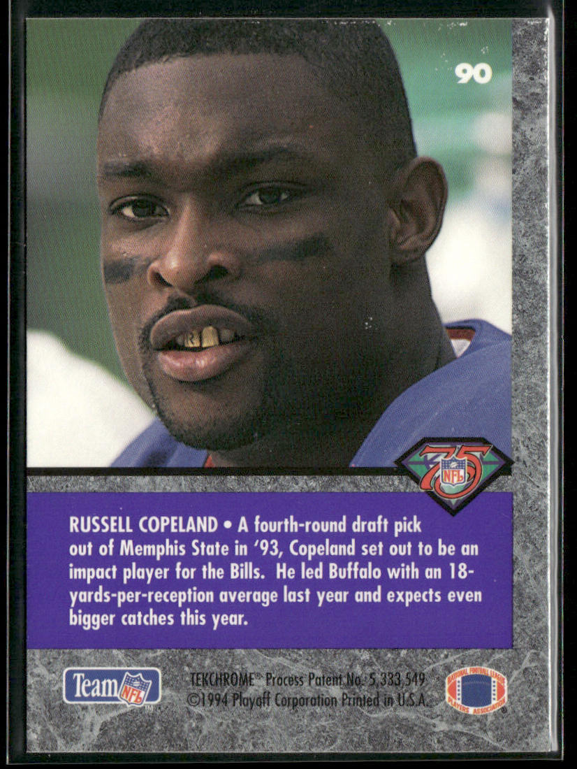 Russell Copeland 1994 Playoff Contenders #90 Buffalo Bills