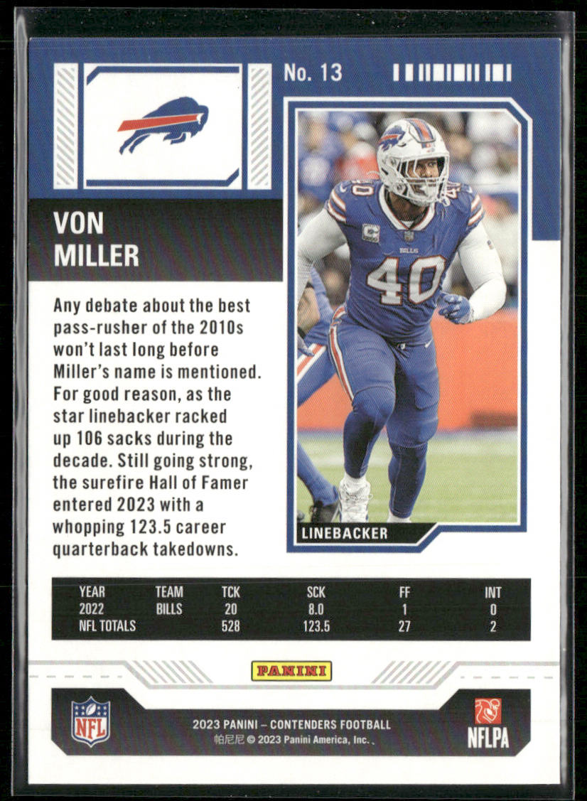 DK Metcalf 2023 Panini Contenders Game Ticket Red #89 Seattle Seahawks