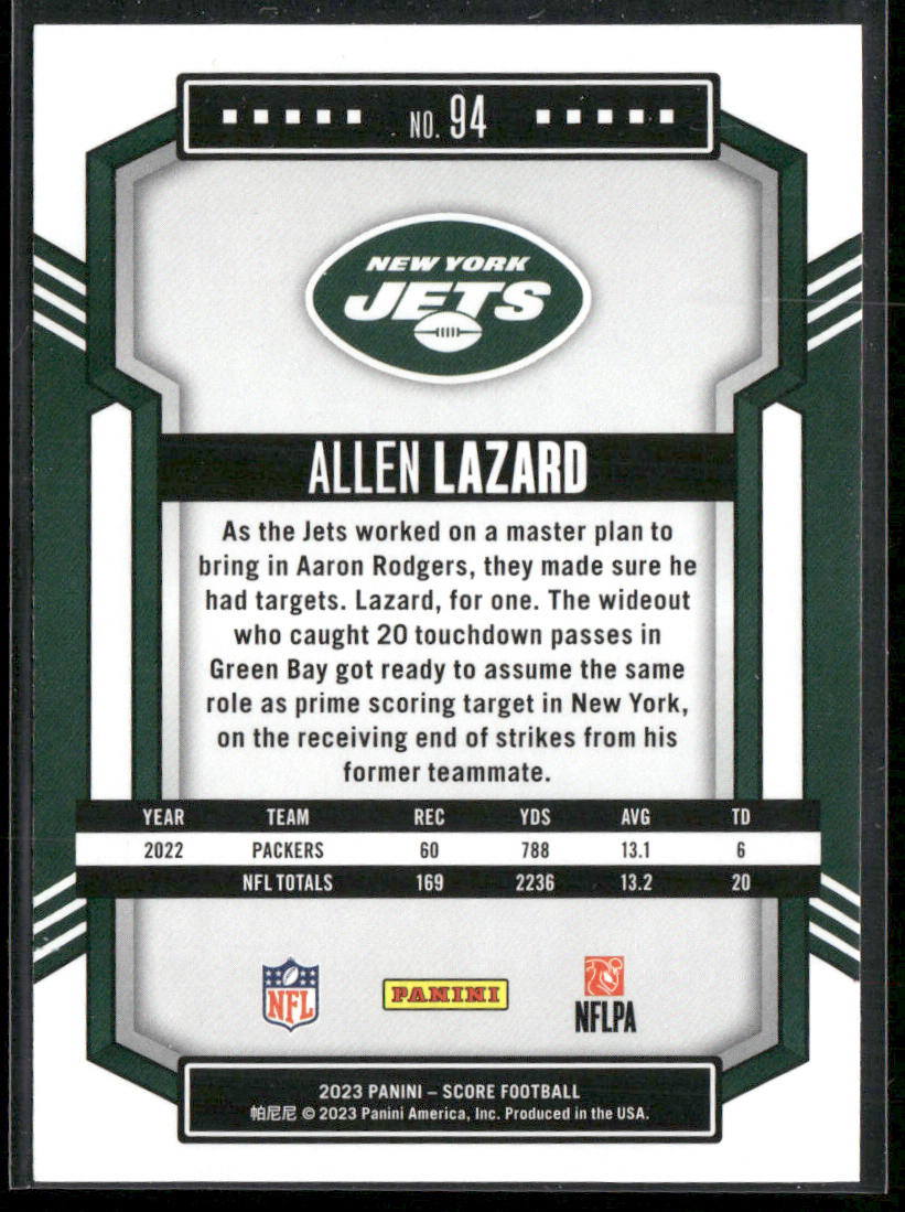 Allen Lazard 2023 Score #94 New York Jets