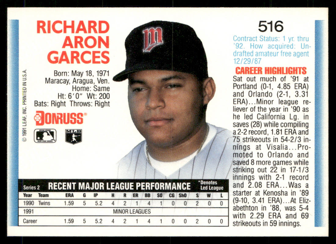 Ruben Amaro 1992 Donruss #733 California Angels