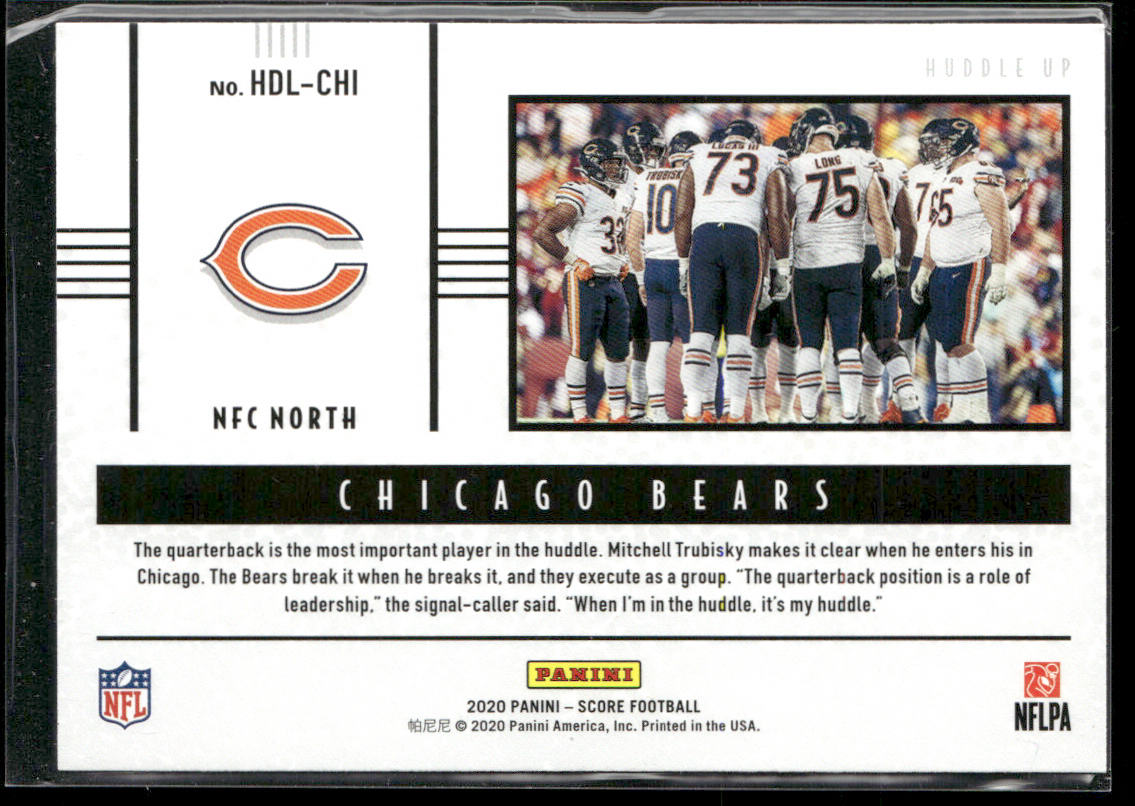 Chicago Bears 2020 Score Huddle Up #HDL-CHI Chicago Bears
