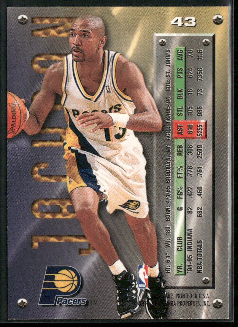 Mark Jackson 1995-96 Metal #43 Indiana Pacers