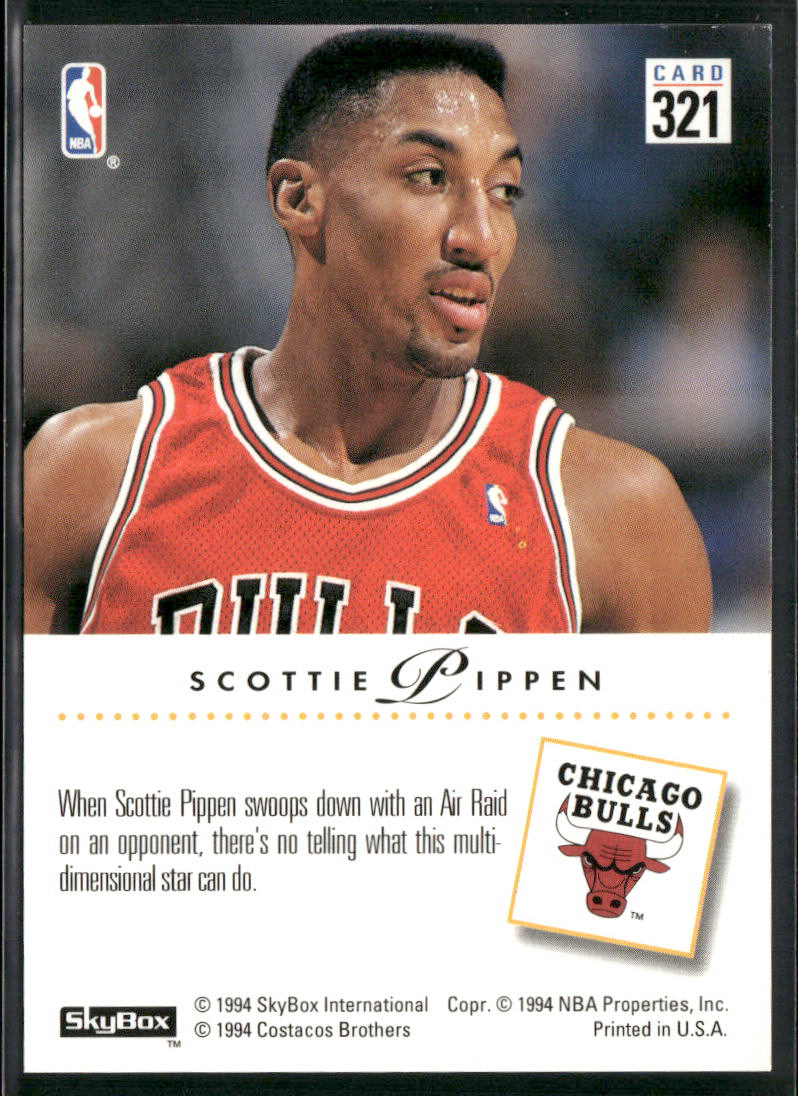 Scottie Pippen 1993-94 SkyBox Premium #321 Chicago Bulls