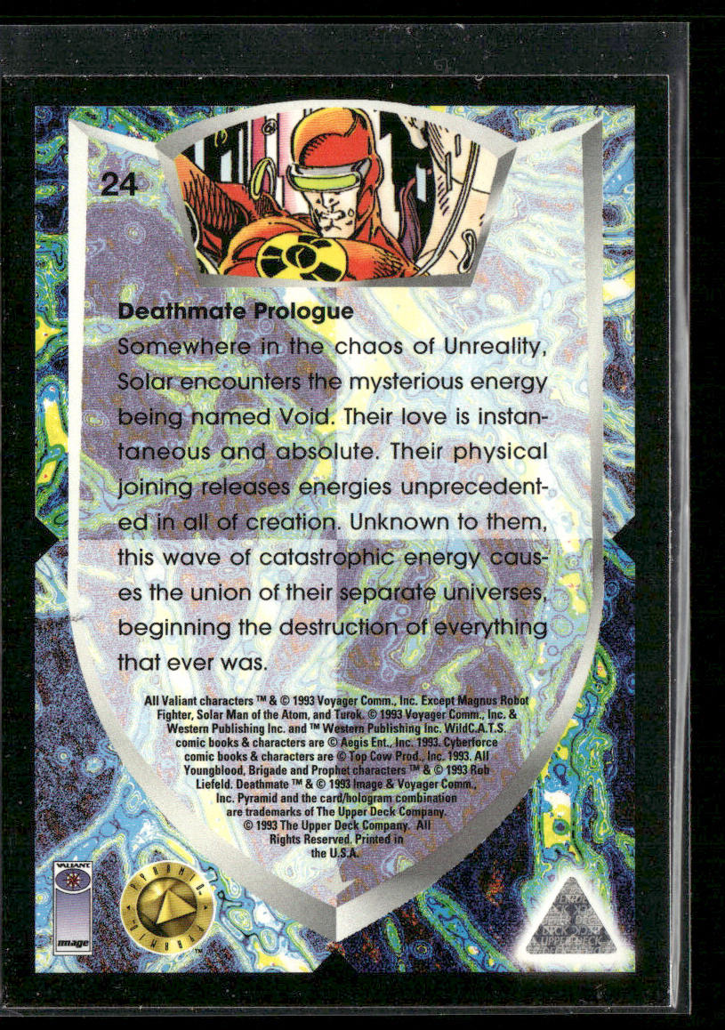 Deathmate Prologue 1993 Upper Deck Deathmate #24