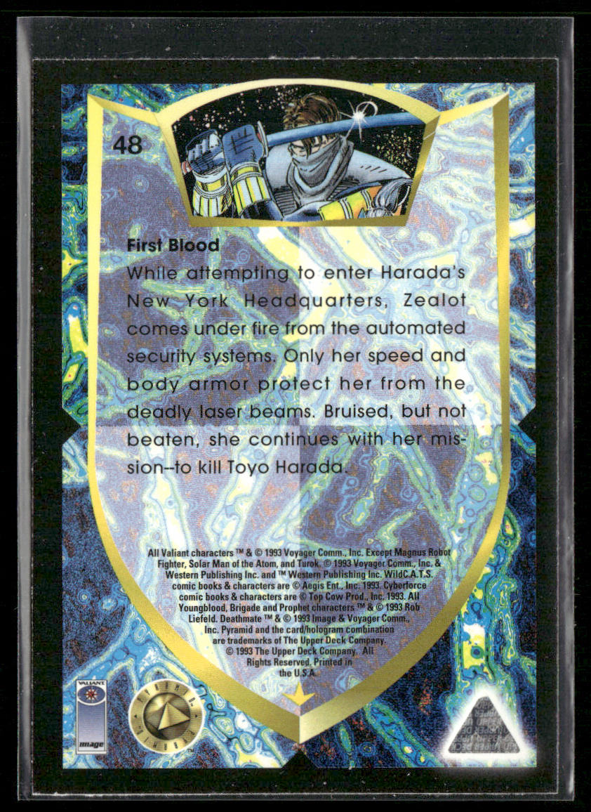 First Blood 1993 Upper Deck Deathmate #48