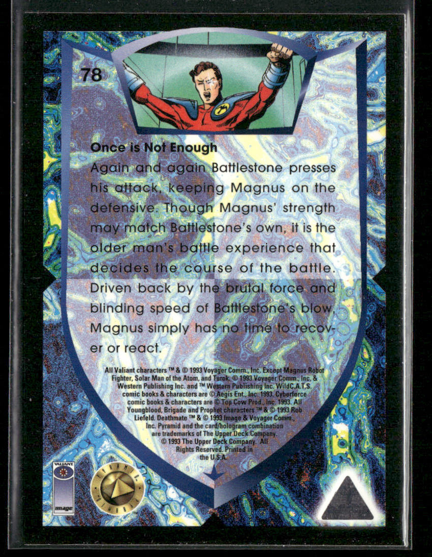Once Is Not Enough 1993 Upper Deck Deathmate #78