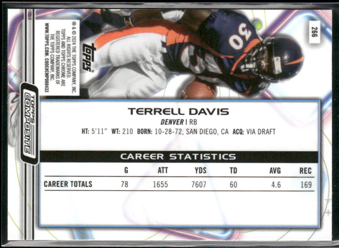 Terrell Davis 2023 Topps Composite #266 Denver Broncos