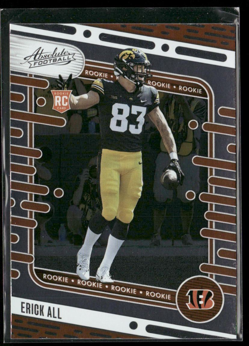 Erick All 2024 Panini Absolute Retail #182 RC Cincinnati Bengals front