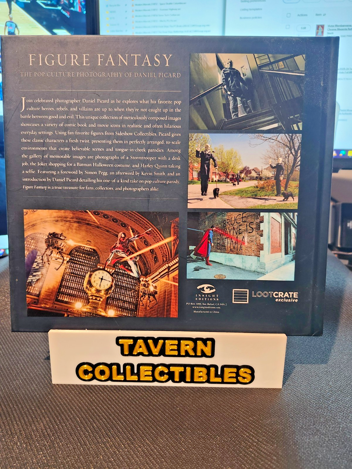Figure Fantasy: The Pop Culture Photography of Daniel Picard - Loot... (1st Ed) back