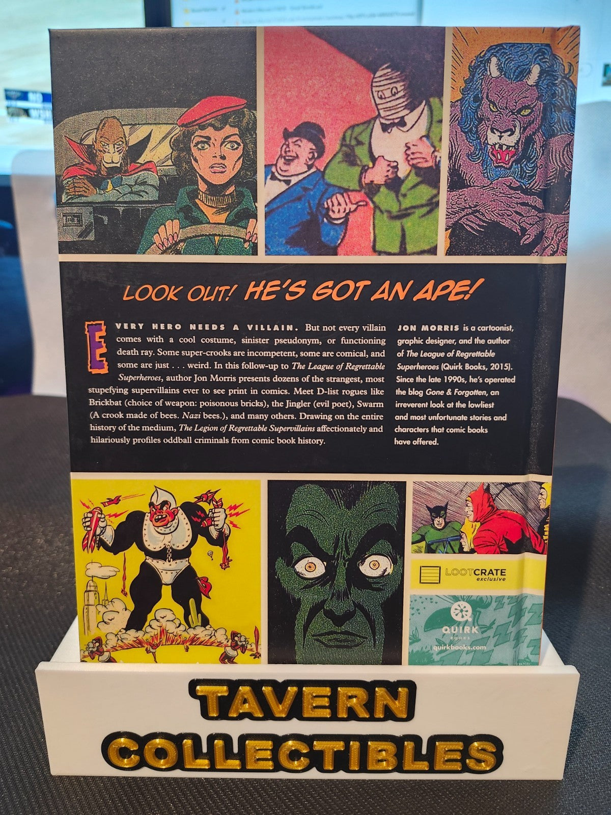 The Legion of Regrettable Supervillains LootCrate Edition | Immaculate Condition back
