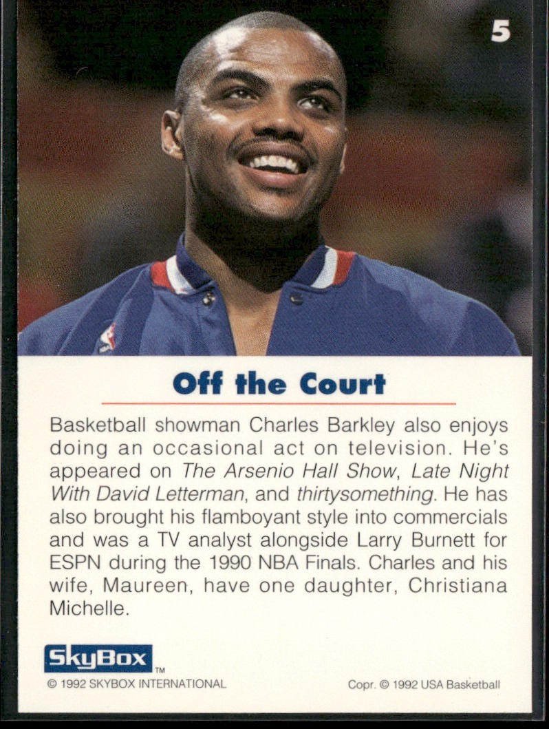 "Sir" Charles Barkley Player Lot Bundle 10 Basketball Cards CB003 Suns Sixers back