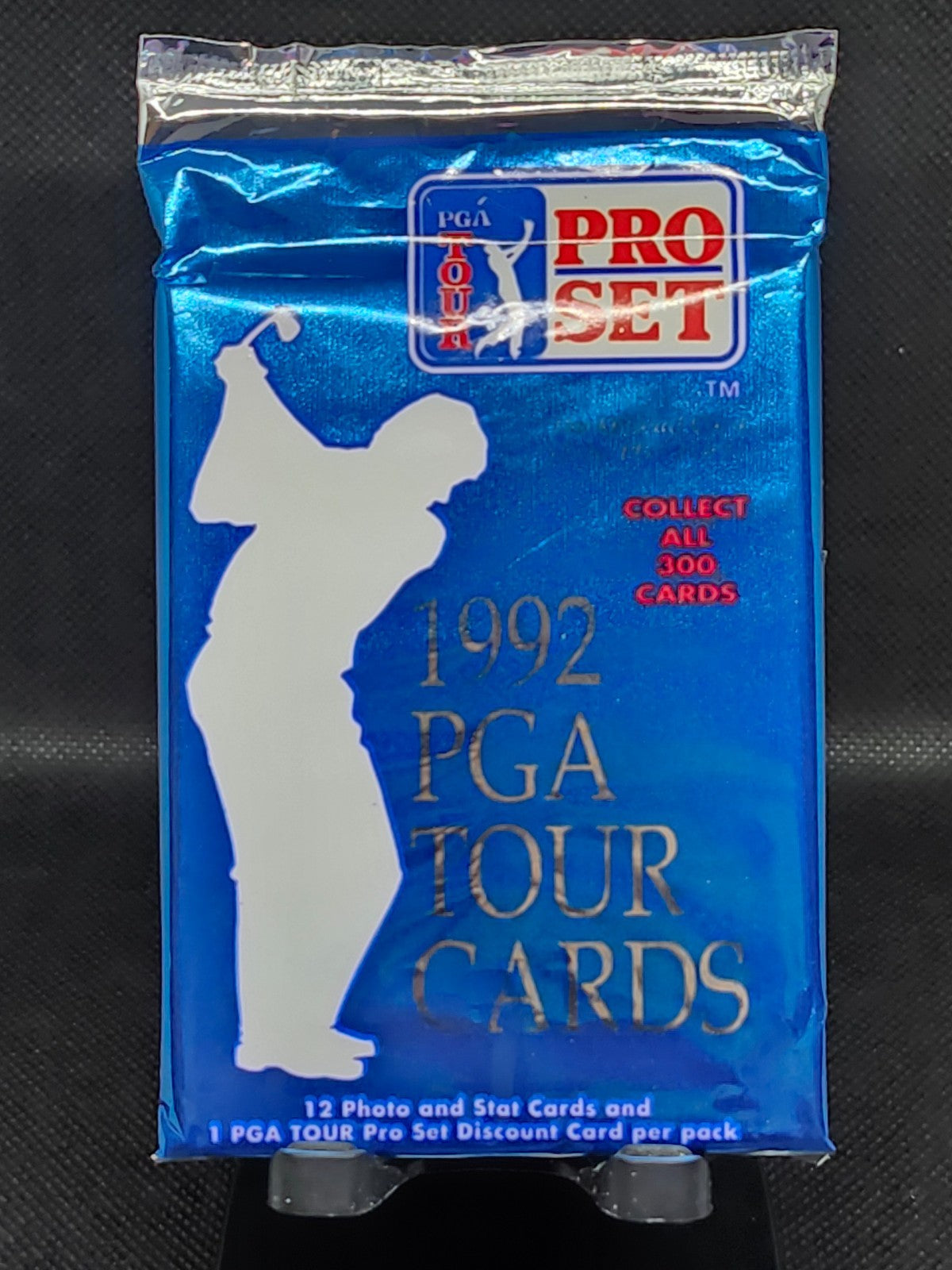 1992 Pro Set PGA Tour Cards Sealed Pack | 12 Trading Cards Per Pack front