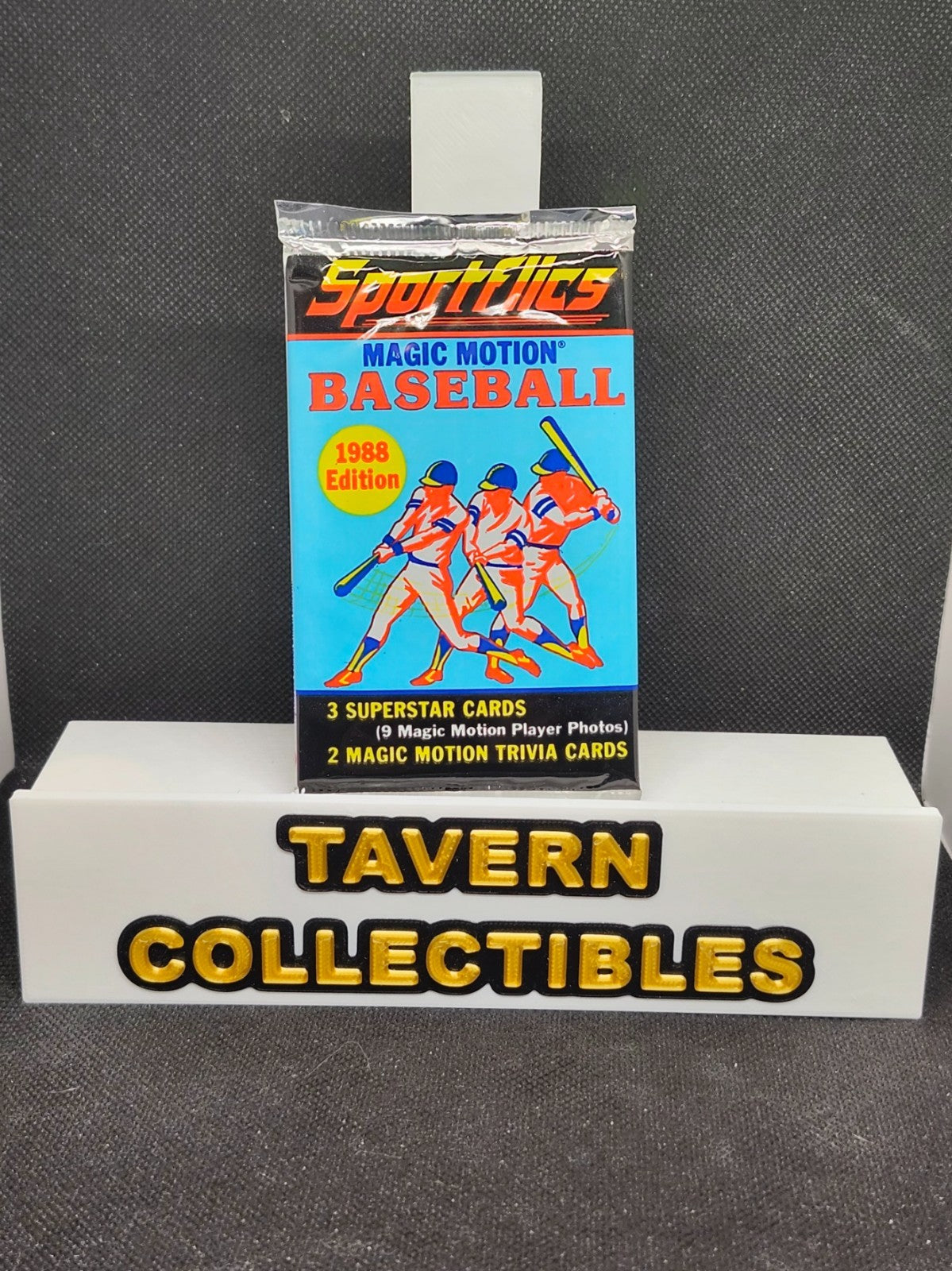 1988 SPORTFLICS Magic Motion Baseball Factory Sealed Pack front