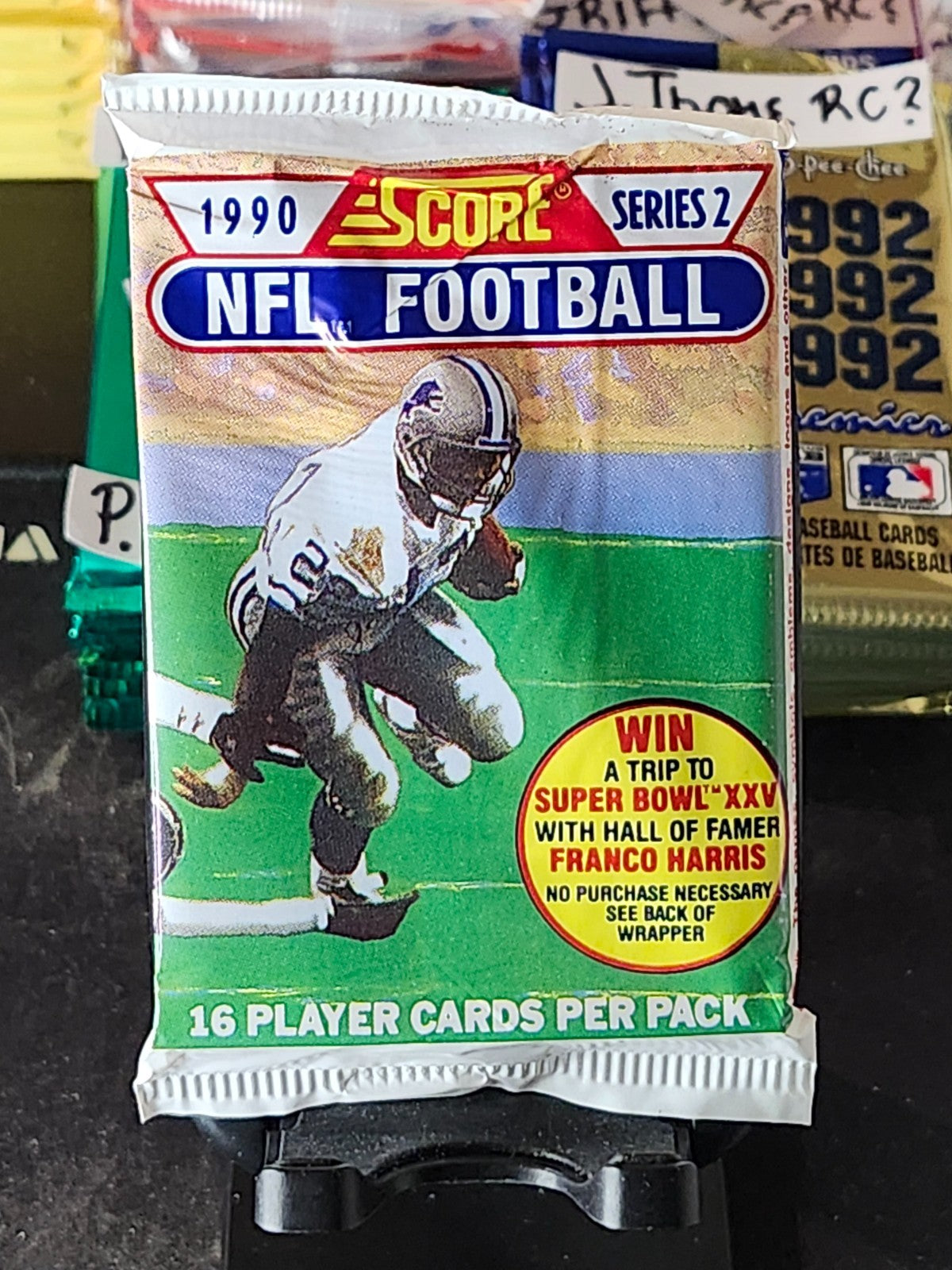 1990 Score Football Series 2 Sealed Pack | Emmitt Smith RC?! front