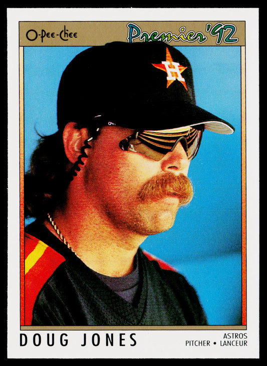 Doug Jones 1992 O-Pee-Chee Premier #51 Houston Astros