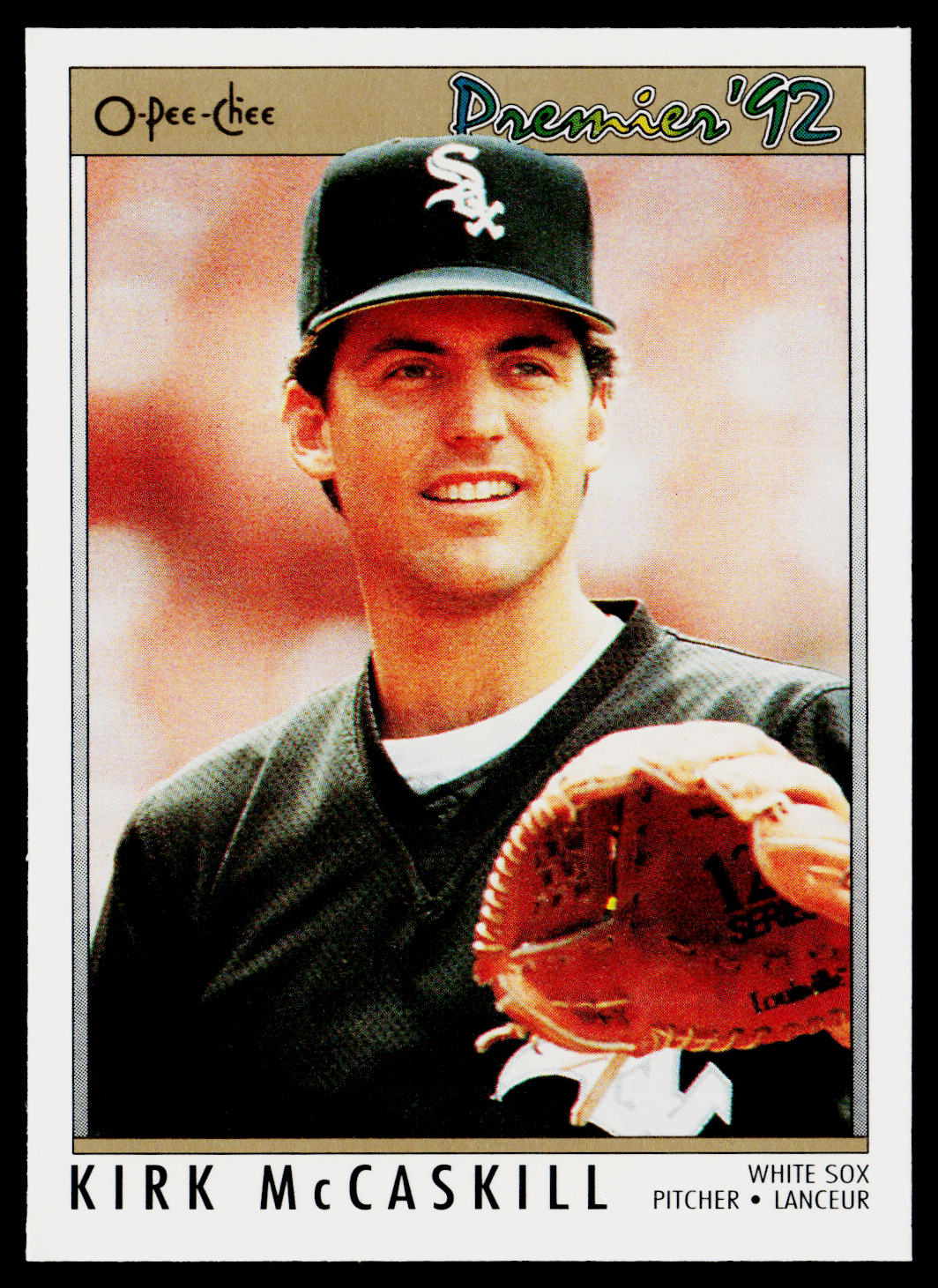 Kirk McCaskill 1992 O-Pee-Chee Premier #60 Chicago White Sox