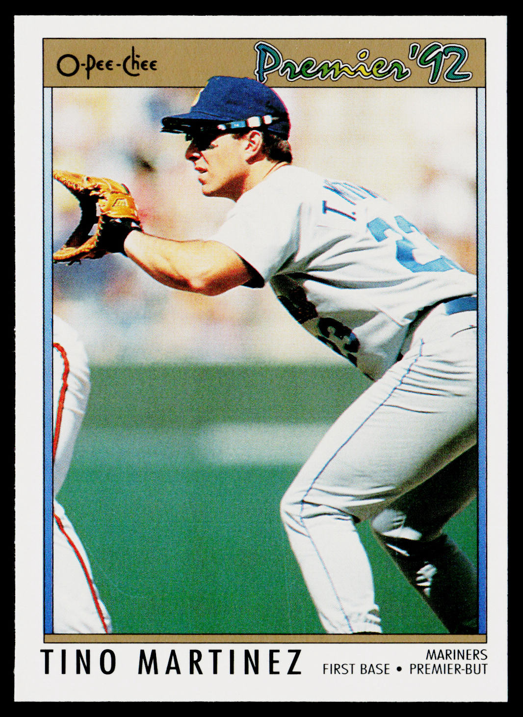 Tino Martinez 1992 O-Pee-Chee Premier #64 Seattle Mariners