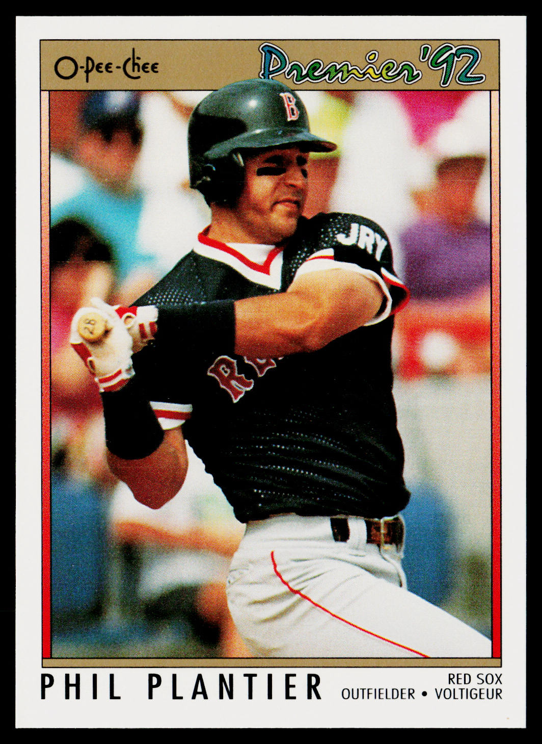 Phil Plantier 1992 O-Pee-Chee Premier #74 Boston Red Sox