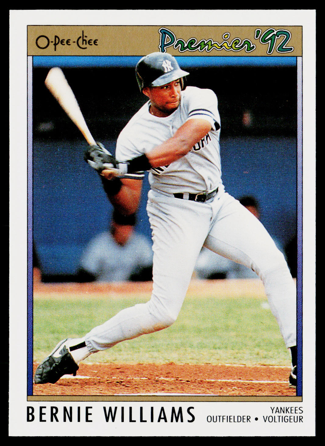 Bernie Williams 1992 O-Pee-Chee Premier #109 New York Yankees