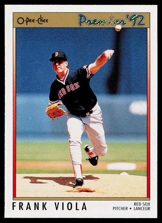 Frank Viola 1992 O-Pee-Chee Premier #115 Boston Red Sox